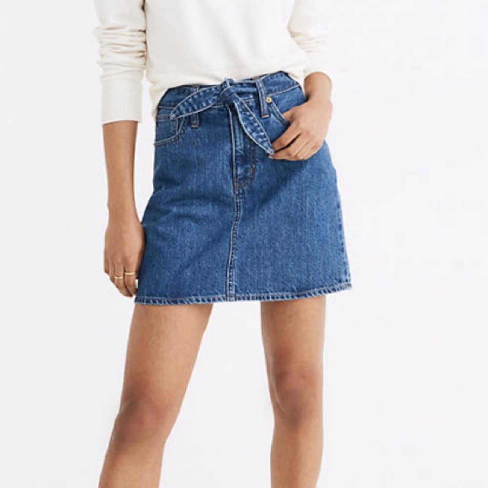 Denim Blue Women's Skirt